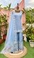 Blue sharara set