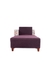 neudot Hailey Fabric Chaise Lounger RHS in Floral Paradise Purple Colour