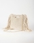 The Fringe-With-Benefits Bag- Offwhite
