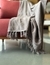 Textured Solid Cotton Throw -Grey