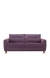 neudot Scott 3 Seater Fabric Sofa | Premium Fabric Sofa | Padded Cushioned Armrest | Solid Wood Leg - Paradise Purple