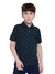 Octave Boys Printed Polo Collar Pockets T-Shirt