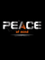 Regular Casual Cotton T-Shirt - Peace of Mind (Black)
