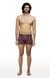 Men's Red and Black Boxer