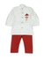 Albion Kids Boys Cream Kurta Pyjama