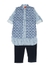 Albion Kids Boys Denimx Kurta Pyjama