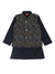 Albion Kids Boys Navy Blue Kurta Pyjama