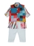 Albion Kids Boys Red Kurta Pyjama