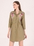 Albion Women Beige Smart Dress