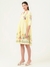 Albion Women Smart Premium Yellow Dress