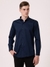 Albion Mens Blue Formal Shirt