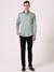 Albion Mens Green Formal Shirt