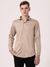 Albion Mens Brown Formal Shirt