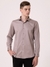 Albion Mens Light Brown Formal Shirt