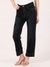 Albion Women OD Black Smart Straight Jeans