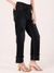 Albion Women OD Black Smart Straight Jeans