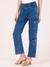 Albion Women Mid Blue Smart Straight Jeans