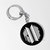Purplebees BTS ARMY keychain  | for Purplebees BTS k-pop fan merch gift | Metal 58mm | Home Key Student Bag