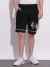 BEING HUMAN BHKTS25018 BLACK 42 - 1.11 m TRACK SHORTS SS25