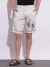 BEING HUMAN BHKTS25018 LT.GREY 42 - 1.11 m TRACK SHORTS SS25