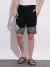 BEING HUMAN BHKTS25020 BLACK 42 - 1.11 m TRACK SHORTS SS25