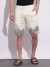 BEING HUMAN BHKTS25020 CHALK 42 - 1.11 m TRACK SHORTS SS25