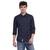 BEING HUMAN BHMLS25317 NAVY 5XL - 47 cm SHIRTS SS25