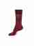 BEING HUMAN BHMSOFL25006 MAROON FS SOCKS SS25