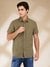 BEING HUMAN BHMSS25009 OLIVE 5XL - 47 cm SHIRTS SS25