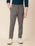 Being Human Men Grey Self Design Trouser