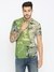 Being Human Slim Fit Men Crew Neck T-Shirts-Cactus Green