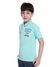 Octave Boys Printed Polo Collar Applique T-Shirt