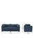 neudot Show Fabric Pull-Out Sofa Cum Bed for Living Room | 3 Seater Sofa Bed for Drawing Room & Bedroom|Diwan|Cobalt Blue Colour