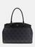 Guess Black Pu Logo Women Tote Bag