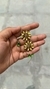 Sunflower earrings with stem