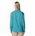 Women Teal Silver Ridge Utility Long Sleeve Omni Shade Shirt