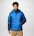 Men Blue Labyrinth Loop II Hooded Omni Heat Jacket