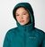 Women Teal Heavenly Hooded Omni Heat Jacket