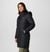 Women Black Delta Ridge II Long Down Omni Heat Jacket