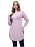 Albion Chicago Women Purple Winter Top