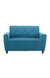 neudot Elegance Sofa for Living Room |2 Person Sofa|Premium Fabric with Cushioned Armrest | Solid Wood Frame|2 Seater in Scuba Blue Color