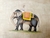 Mughal Miniature Elephant Painting