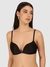 Guess Black Cotton Solid/Plain Women Pushup Bra