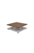 NEUDOT Bucks Engineered Wood Coffee Table | Center Table for Living Room |Tea Table, Coffee Table with Storage for Drawing Room and Office| Finish Color - Leon Teak |1 Year Warranty