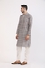 Albion Mens Premium Quality Grey Kurta Pyajama