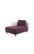 neudot Hailey Duet Fabric 1 Seater RHS Lounger in Floral Paradise Purple Colour