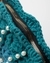 Seashell Secret Crochet Clutch - Blue