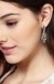 Estele Rhodium Plated Fashionable Dawn & Dusk Earrings for Girls & Women