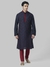 Ethnix By Raymond Fancy Blue Kurta With Churidar