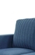 NEUDOT Roman Fabric Sofa for Living Room | 2 Seater Sofa for Drawing Room & Bedroom, Sofa for Office & Lounge - Dusky Blue